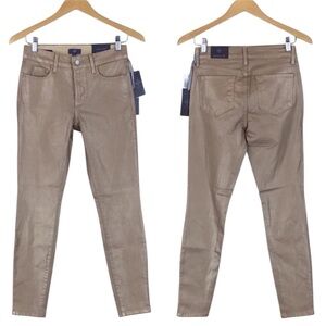 NYDJ Ami Skinny Legging Jeans Rose Gold Petite NWT